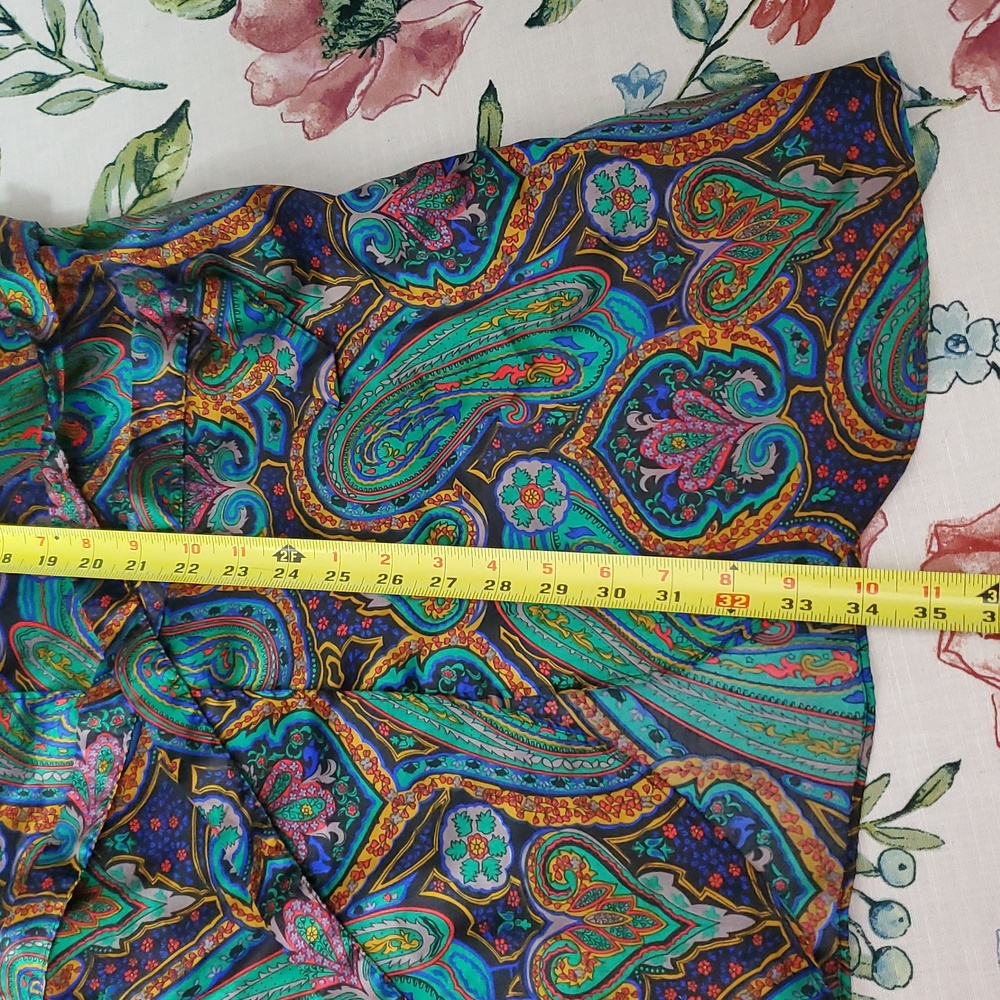 Vintage Calofornia Miss Open Front Soft & Silky Style Robe. Medium. - Picture 13 of 14